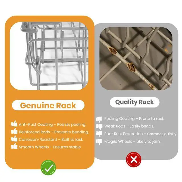 Alt view image 6 of 7 - Dishwasher DD82-01385B A/S Assembly-Middle Dishrack (20.5''W*20''D), Center Dishrack (With Dishrack Rollers) - Fit for Samsung Dishwasher Parts DW80R2031/DW80M2020US Series