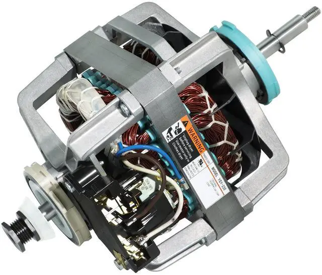 Main image of Drive Motor 4681EL1008A Clothes Dryer Blower by for LG Ken-More Dryer Replace EAP2400858 4681EL1008B 4681EL1008H 4681EL1008K 4681EL1008P 1330330 (Shaft Length: 2-3/8" and 1-1/4")
