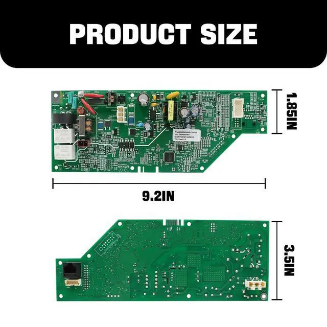 Alt view image 7 of 7 - WD21X24901 WD21X24901C Dishwasher Control Board for GE Dishwashers Only, Replace Models WD21X24901E WD21X24901R, Please Verify The Part Number and Connectors Before Purchasing