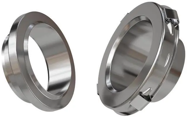 Main image of MV-Flex Magnetic Dryer Vent Coupling (Anodized Silver)