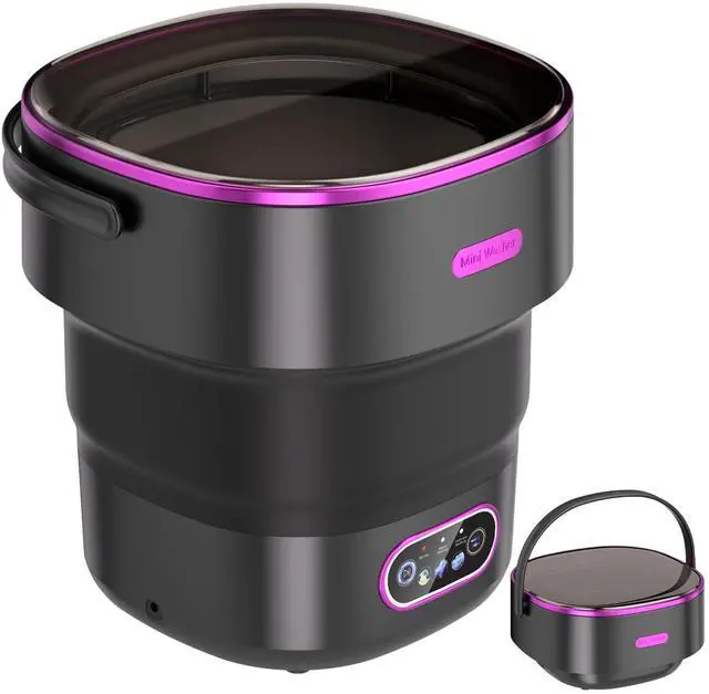 Main image of 20L Portable Mini Washing Machine,Foldable Portable Washer Mini Lavadora Portatil for Apartment,RV,Camping,Travel Wash Baby Clothes, Underwear,Bra Separately to Keep Clean and Healthy
