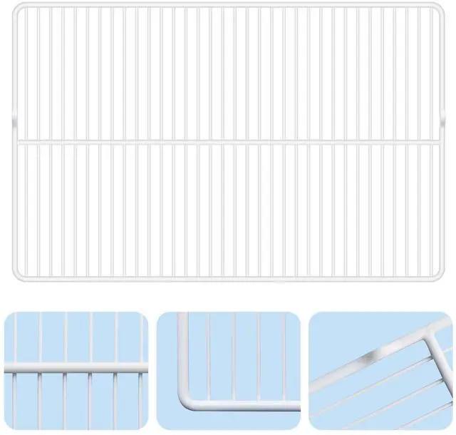 Alt view image 4 of 6 - 240360908 Refrigerator Wire Shelf for Frigidaire, Kenmore Replaces AP5805565240360905, 240360901, 3189137, PS9492365 (2 Pack)