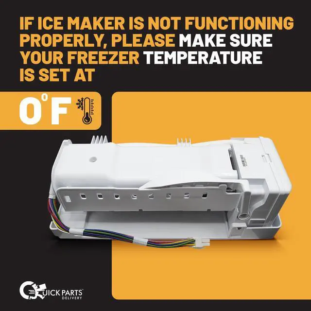 Alt view image 7 of 7 - DA97-07365G Refrigerator Ice Maker Replacement - 13.5" x 4.75" x 4.75" OEM Ice Maker Replacement Parts - Compatible with DA97-07365G, DA97-07603B, DA97-15217D and 80+ Models