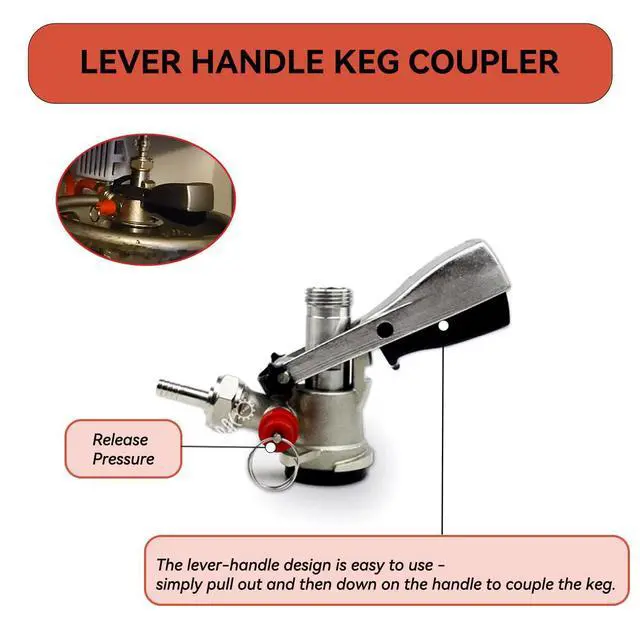 Alt view image 6 of 6 - Standard Tower Kegerator No Tank Beer Conversion Kit