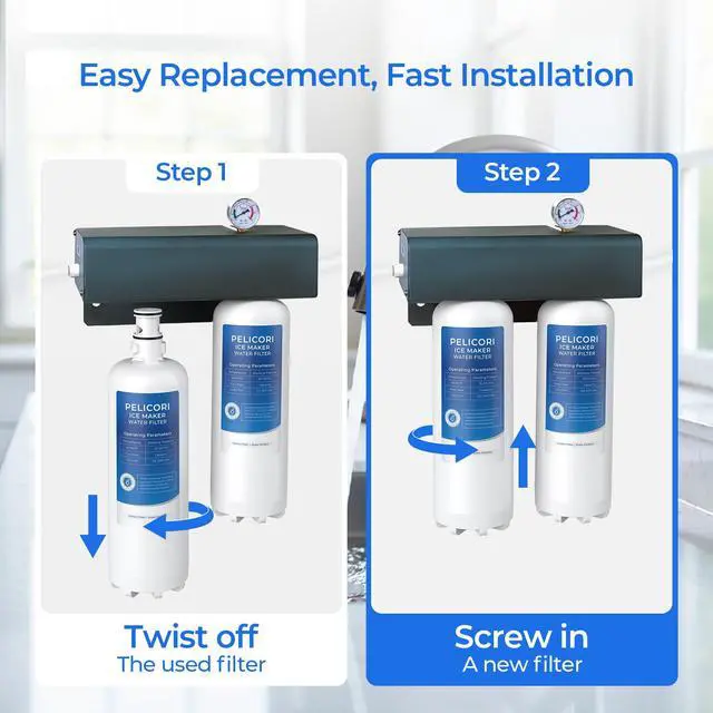 Alt view image 5 of 7 - K00339 Ice Maker Filter | Compatible with Manitowoc K00339 Arctic Pure AR-20000 and AR-40000 Ice Maker, 1 Pack