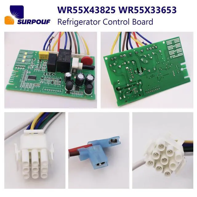 Alt view image 3 of 7 - WR55X43825 WR55X33653 Refrigerator Control Board Compatible With GE Hotpoint Replaces WR55X31087 WR55X32405 WR55X33565