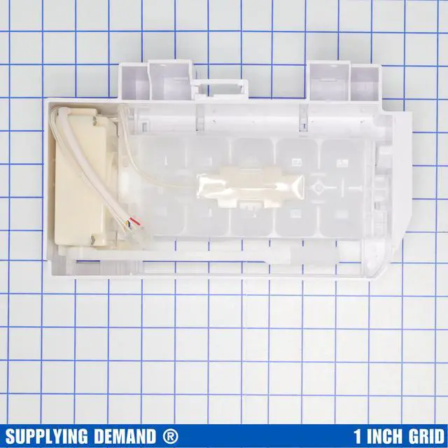 Alt view image 2 of 7 - W10873791 W10760070 Refrigerator 10 Cube Flex Tray Ice Maker Replacement Model Specific Not Universal