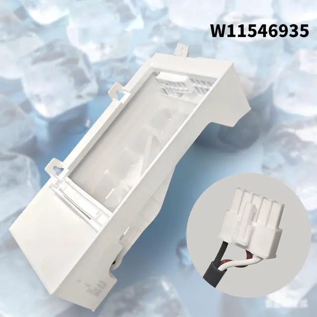 Alt view image 4 of 6 - W11546935 Compatible Ice Maker Assembly for Whirlpool Kenmore Amana Maytag | Works with W11700250, W11633658, W11359448, Fridge Ice Maker Replacement