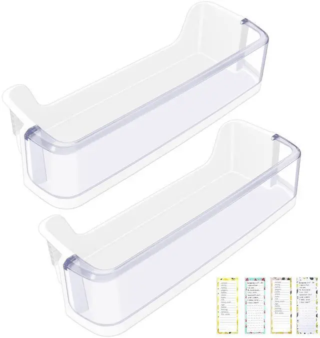 Main image of UPGRADED DA97-08347A Refrigerator Door Bin Compatible with Samsung Refrigerator Parts RS265TDRS RS25H5111BC RS25H5111SG RS25H5111SR Door Shelf,DA97-08347A for Samsung Fridge Bottom Door Bin,2 PACK