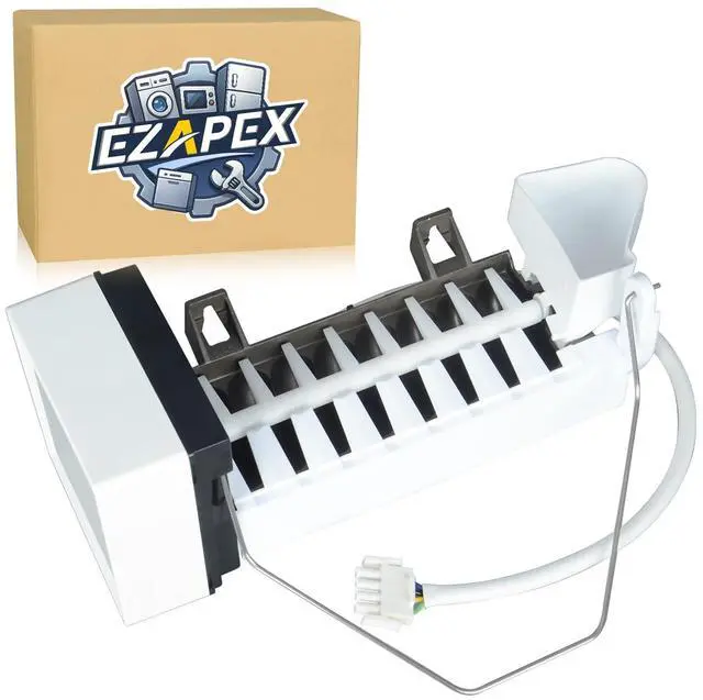 Main image of 5303918493 Refrigerator Ice Maker Compatible with Frigidaire Electrolux Kenmore Crosley Replaces 241798219 1794546 AP4587866 PS3409466 EAP3409466