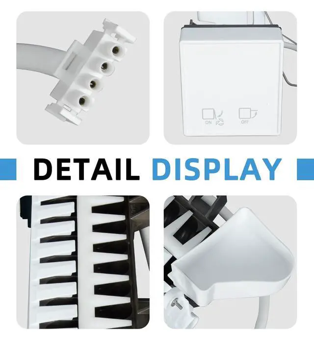 Alt view image 4 of 7 - 5303918493 Refrigerator Ice Maker Compatible with Frigidaire Electrolux Kenmore Crosley Replaces 241798219 1794546 AP4587866 PS3409466 EAP3409466