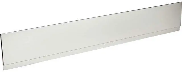 Main image of 11NBBKGDSS Front Control Freestanding Range Universal Backguard, Stainless Steel Backsplash Guard