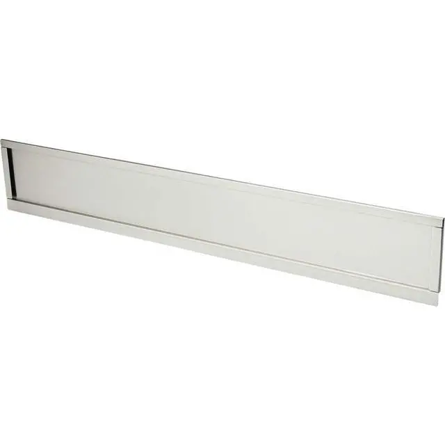 Alt view image 2 of 5 - 11NBBKGDSS Front Control Freestanding Range Universal Backguard, Stainless Steel Backsplash Guard