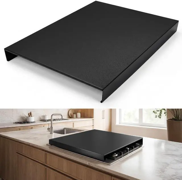 Main image of Duty Stainless Steel Stove Cover Board, 30 x 22.3x 2.75 Inch Gas Stove Top Cover, Scratch & Splash Protection Noodle Board for Electric/Gas Range,Easy-Clean Electric Stove Cover Board