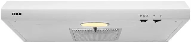 Main image of R-RHUCC30SWH 30 in. Century Collection Ductless Under Cabinet Range Hood, Reusable Filter, Rocker Switch, Light, White