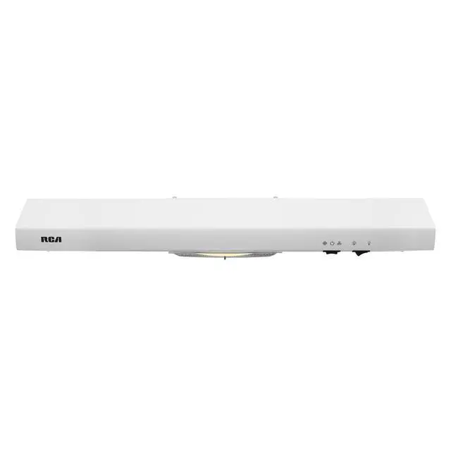 Alt view image 7 of 7 - R-RHUCC30SWH 30 in. Century Collection Ductless Under Cabinet Range Hood, Reusable Filter, Rocker Switch, Light, White