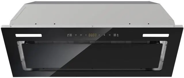 Main image of Range Hood Insert 30 inch 600CFM,Ducted/Ductless Convertible Stove Vent Hood with Gesture Sensing and Touch Control,LED Lights,Tempered Glass,Kitchen Hood included Charcoal Filters