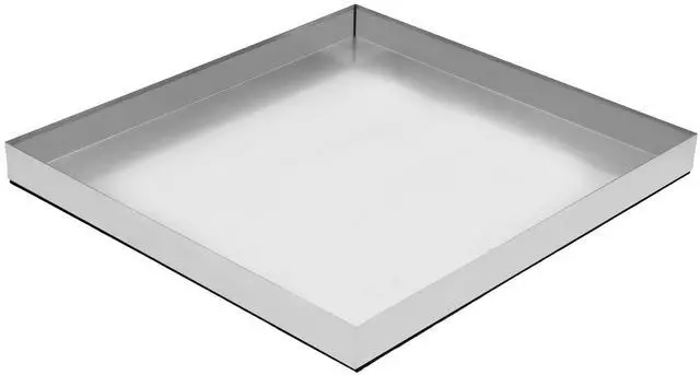 Main image of Upgraded 32" x 30"×2.5" 304 Stainless Steel Washing Machine Drip Pan | Heavy Duty Washer Drip Tray with Anti-slip Bottom Pad-Free with this Multi-Purpose Washer Drip Pan
