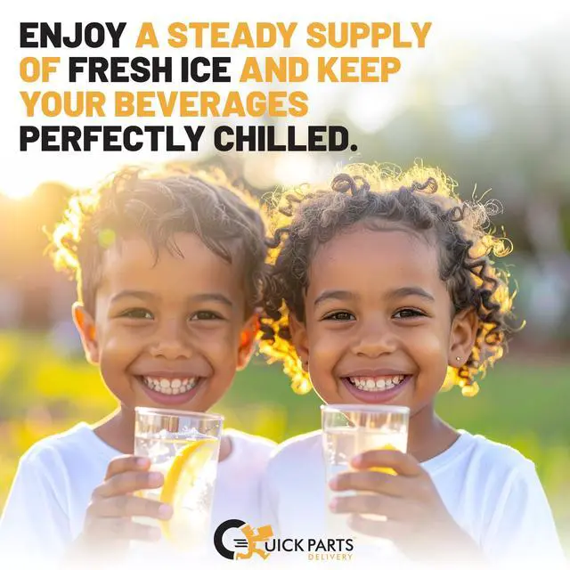 Alt view image 2 of 7 - QPD Upgraded Ice Maker Replacement Kit for GE Refrigerators - Replaces WR30X10093, WR30X10061, and More