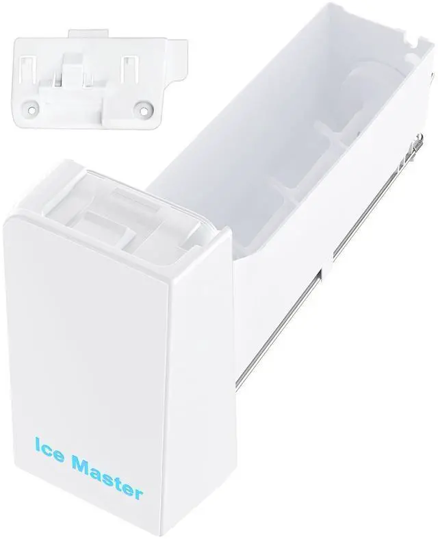 Main image of Upgraded DA97-14474C DA97-14474A Refrigerator Ice Maker Replacement Compatible with Samsung Ice Bucket Parts RF25HMEDBSR, RF28HMEDBSR, RF263BEAESR, RF265BEAESR Ice Bin Tray Ice Container