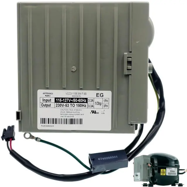 Main image of New W10710090 W10893917 Refrigerator Inverter Board for Major Refrigerator | VCC3 1156 M4 F 9B, 3.3A Output, Easy DIY Installation, Replaces W10154805, WR55X10490, Latest Manufacturing