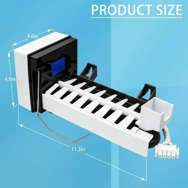 Alt view image 6 of 6 - FFSS2614QS6A FFSS2615TE0 FFSS2615TS0 Refrigerator Ice Maker for Frigidaire | Replace Frigidaire FFSS2614QS1A FFSS2614QS4A FFSS2614QP6A FFSS2614QS5A FFSS2615TP0 FFSS2615TD0, Frigidaire Ice Maker
