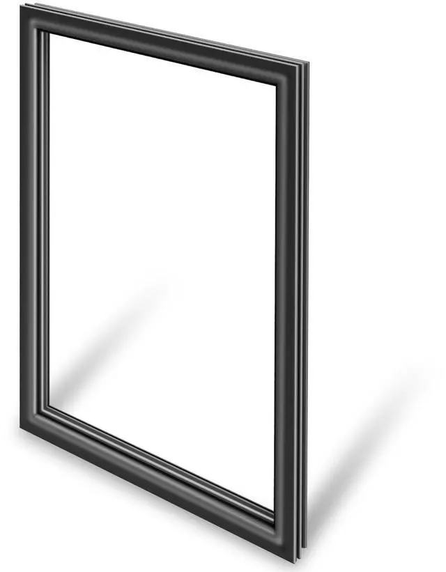 Main image of Upgraded 242193212 Refrigerator Fresh Food Door Gasket Compatible with Frigidaire Refrigerator Parts Replace 3513466, Ap5806924 for Kenmore Fridge Door Seal Replacement -41.9" x 28.6"