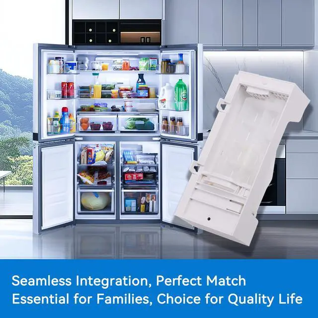 Alt view image 5 of 7 - W11455232 W11397137 Refrigerator Ice Maker Kit for Whirlpool WRQA59CNKZ | Durable Material Offers OEM Quality & Fast Ice, A 20-min Easy DIY Fix Makes Your Refrigerator Party-ready for Cold Drinks