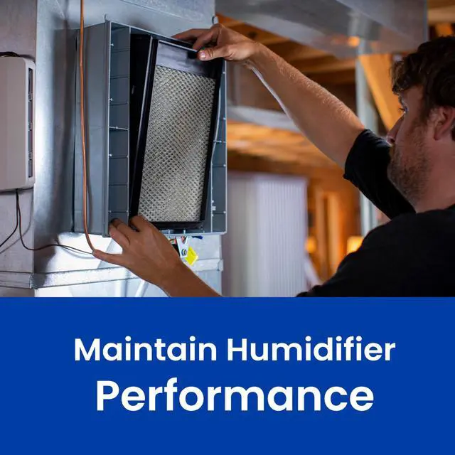 Alt view image 5 of 7 - 4750 Humidifier Maintenance Kit with Water Panel Model No. 35 Humidifier Replacement Filter for Whole-House Humidifier Models: 700, 700A, 700M, 760, 760A, 768