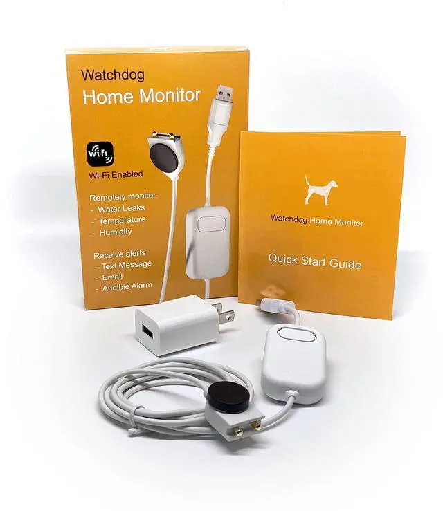 Main image of Watchdog Home Monitor - Water, Temperature, Humidity, and Power Outage Alarm Sensor with WiFi