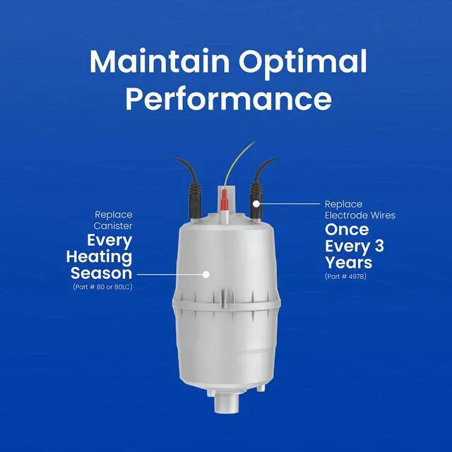 Alt view image 2 of 5 - 70000028 Steam Humidifier Maintenance Kit for 800LC Whole-House Steam Humidifier