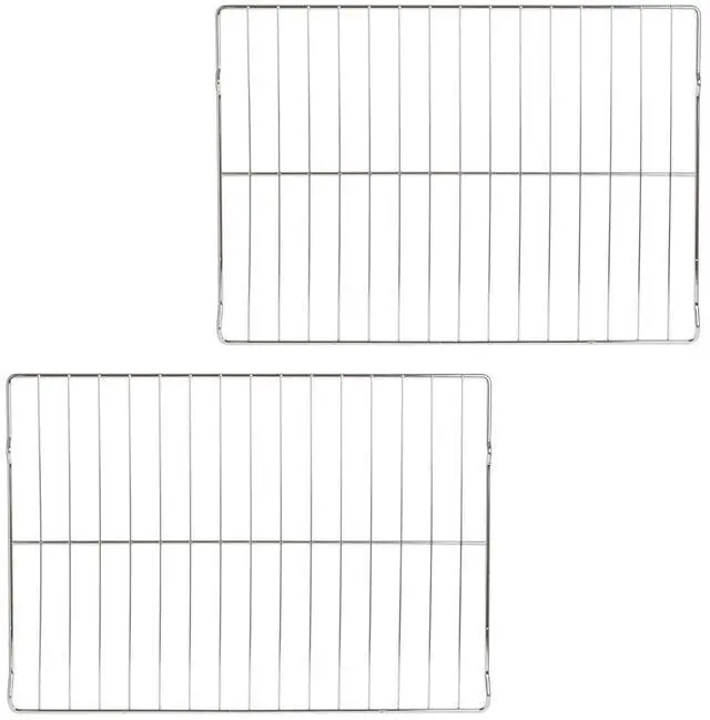 Main image of WB48T10063 Oven Rack Replacement for GE, General Electric & Hotpoint Range 24" x 17" (2-Pack), Compatible with AP4538468, PS2577619, 1550790, AH2577619, EA2577619