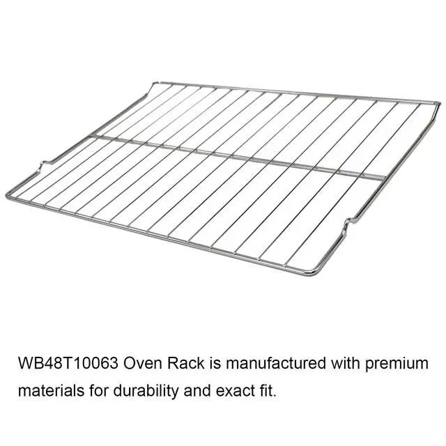 Alt view image 4 of 5 - WB48T10063 Oven Rack Replacement for GE, General Electric & Hotpoint Range 24" x 17" (2-Pack), Compatible with AP4538468, PS2577619, 1550790, AH2577619, EA2577619
