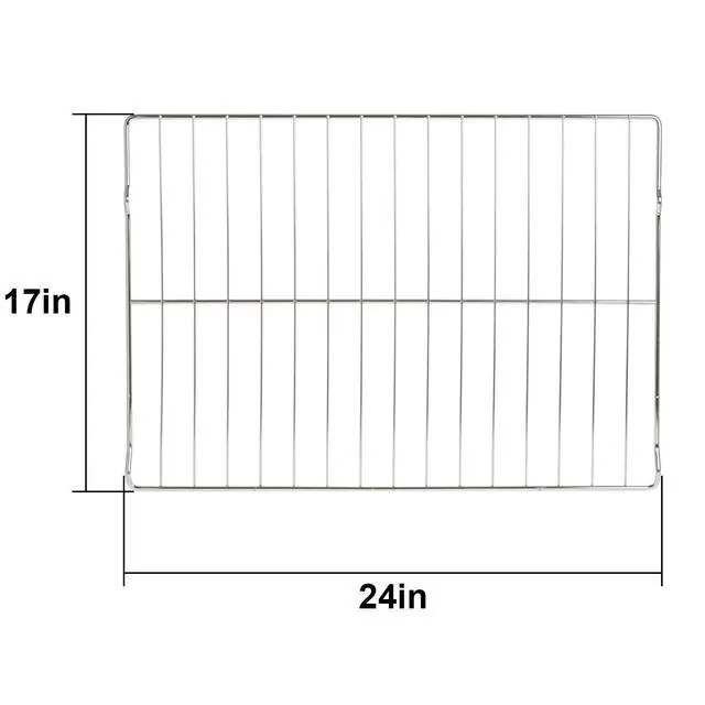 Alt view image 5 of 5 - WB48T10063 Oven Rack Replacement for GE, General Electric & Hotpoint Range 24" x 17" (2-Pack), Compatible with AP4538468, PS2577619, 1550790, AH2577619, EA2577619