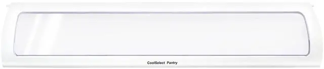 Main image of DA97-07020C, DA63-04615A Pantry Drawer Door Cover Compatible with samsung Refrigerator: RF260BEAEBC/AA, RF260BEAESG/AA etc, Refrigerator Pantry Drawer door Replace DA97-05383E, DA97-05383A etc