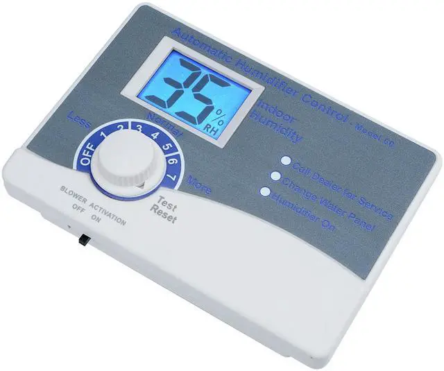 Alt view image 7 of 7 - 60 Whole House Humidifier Control Humidistat with Outdoor Temperature Sensor, Compatible with 400, 500, 600, 700, Automatic Digital Whole House Humidifiers, 24VAC