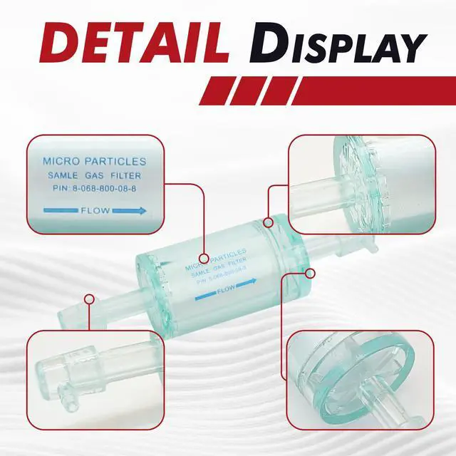 Alt view image 6 of 7 - OEM 16913 Refrigerant Identifier Replacement Filter Compatible Replacement for Robinair 16913 filterFits R-1234yf AC Machines, 16900/16910 CoolTech ID (Plus)