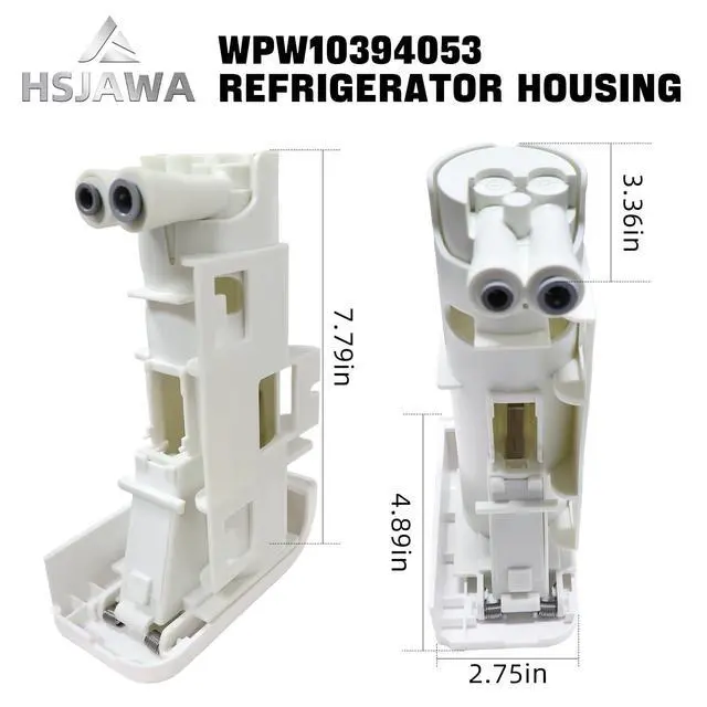 Alt view image 6 of 7 - WPW10394053 W10394053 Fits For Whirlpool Kitchen Aid Maytag Refrigerator Filter Housing 2683689