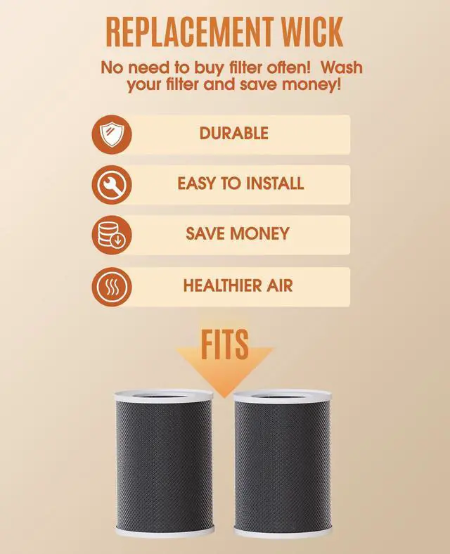 Alt view image 6 of 6 - Evaporative Humidifier Wick for HM009-1