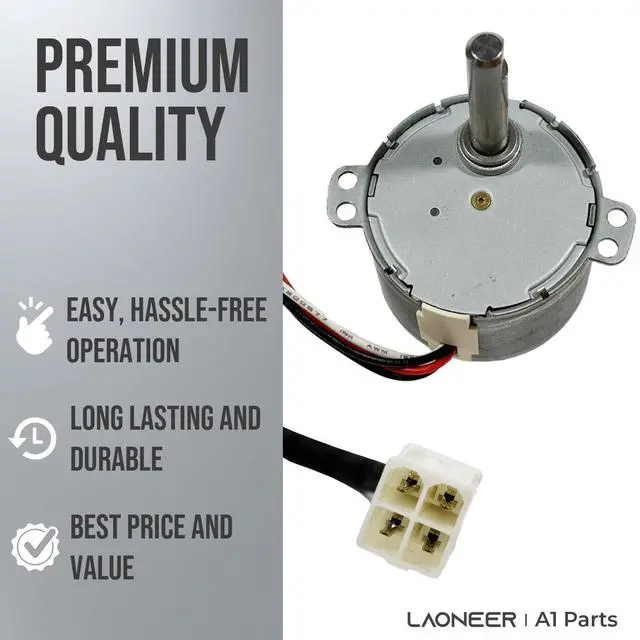 Alt view image 2 of 5 - (OEM) A1PartsPro DD31-00013B for Samsung Dishwasher WaterWall Spray Arm Motor SRM-36HR 4000924, PS9606349, AP5917177 Replacement Accessories