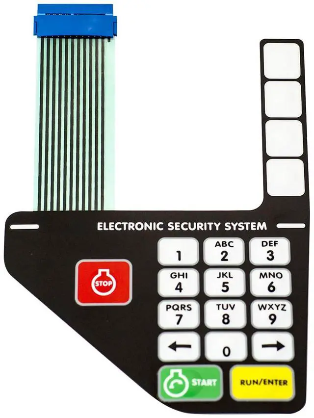 Main image of 6688483 Panel Button, 11 straight-through cables ONLY. NOT COMPATIBLE with 12-pin cross-connection cables. Applicable to Bobcat newer models