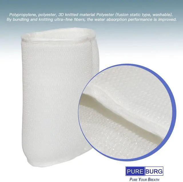 Alt view image 3 of 7 - Replacement Filters Compatible with YougetTech EH22 EH22T Evaporative Humidifiers, Pack of 2, Washable