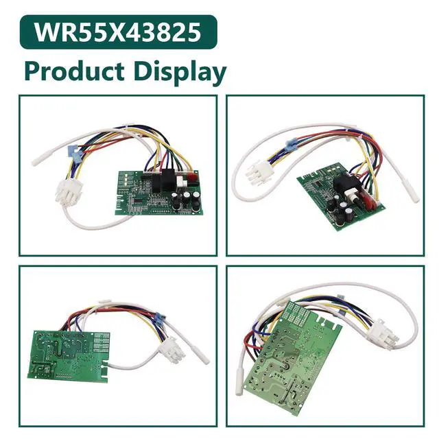 Alt view image 4 of 7 - WR55X43825 Main Control Board with LED Lights Compatible with GE Hotpoint Refrigerator Replace WR55X31087 WR55X32405 WR55X33565 WR55X33566