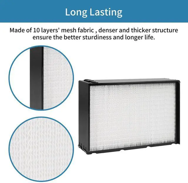 Alt view image 4 of 7 - 1045 Humidifier Filters Repalcement Compatible with AIR Care H12300, H12300HB, H12400, H12400HB, H12600, H12600, H12001, H12AEUO, H12AUK, 3 Pack