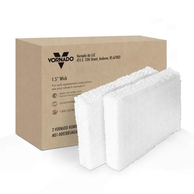 Alt view image 5 of 5 - MD1-0002 Replacement Humidifier Wick,White (Pack of 12)