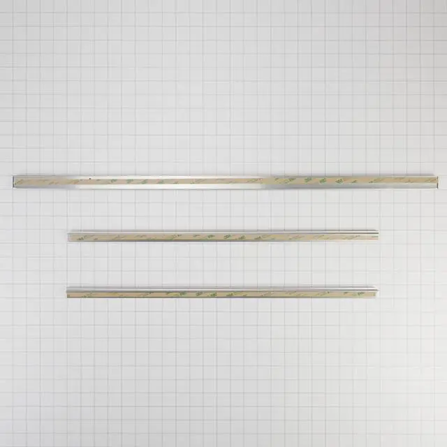 Alt view image 2 of 5 - W10675028 Genuine OEM Trim Kit For Slide-In Ranges, Stainless Steel Replaces W1067502, WPW10675028, W10883347