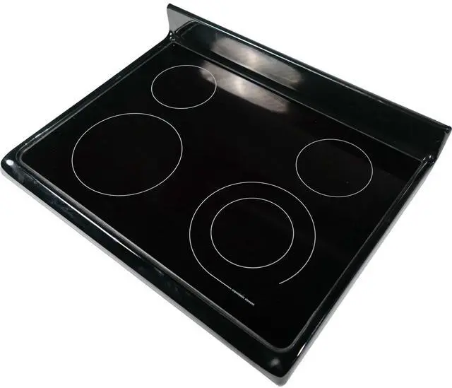 Main image of 316531948 Glass Stovetop for Electric Ranges and Stoves, Black