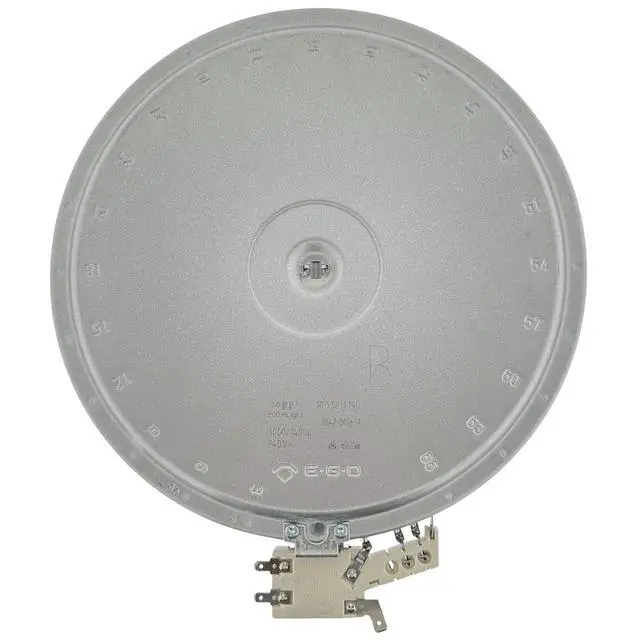 Alt view image 6 of 6 - DG47-00063A Range Dual Radiant Surface Element Heater 6/9 Inch, 3000W/1400W OEM Replacement Parts for Samsung, Replaces DG47-00043A, DG47-00043B, WB30T10116, WB30X38930