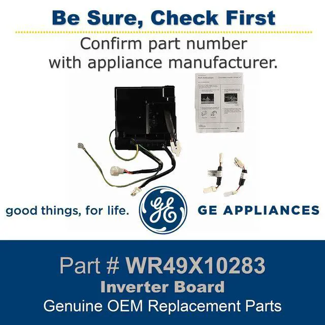 Alt view image 3 of 4 - WR49X10283 nuine OEM Inverter Board for Refrirator