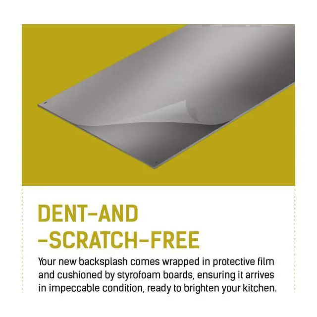 Alt view image 5 of 7 - 24x30 Stainless Steel Kitchen Backsplash Oven Spatter Shield | 24"x30" stainless steel backsplash with pre-drilled holes oven spatter shield, stain guard for stove